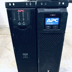 Lot Of 2 APC Smart UPS Model SRT5KXLT 5000VA / SURT6000RMXLT3U- Excellent Condition