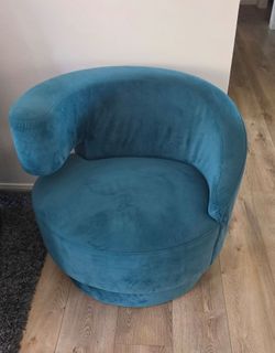 Scandinavian Designs Wynne Retro Accent Swivel Chair