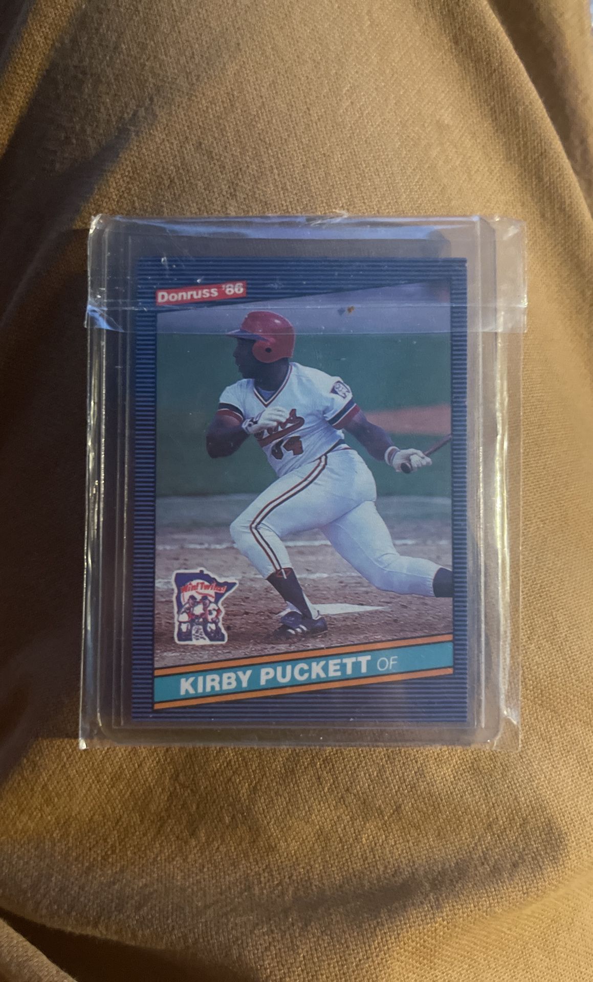 It’s a Minnesota Twins Card Of Kirby Puckett