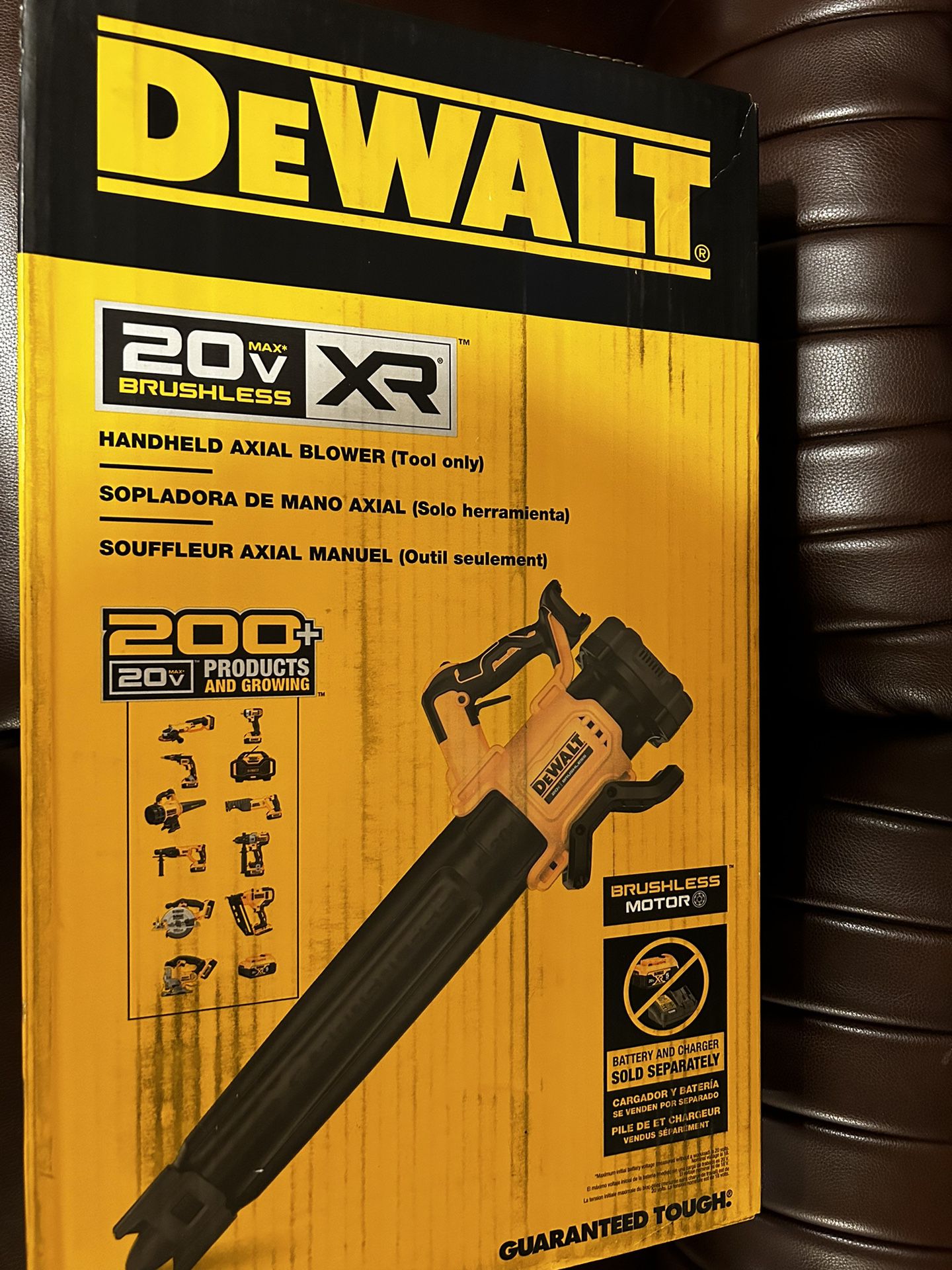 DEWALT 450 CFM Cordless Handheld Leaf Blower
