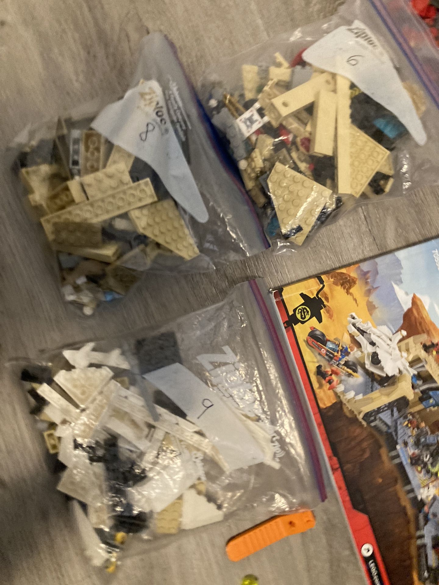 LEGO Ninjago 70596 Samurai X Cave Chaos 99% Complete + 7/8