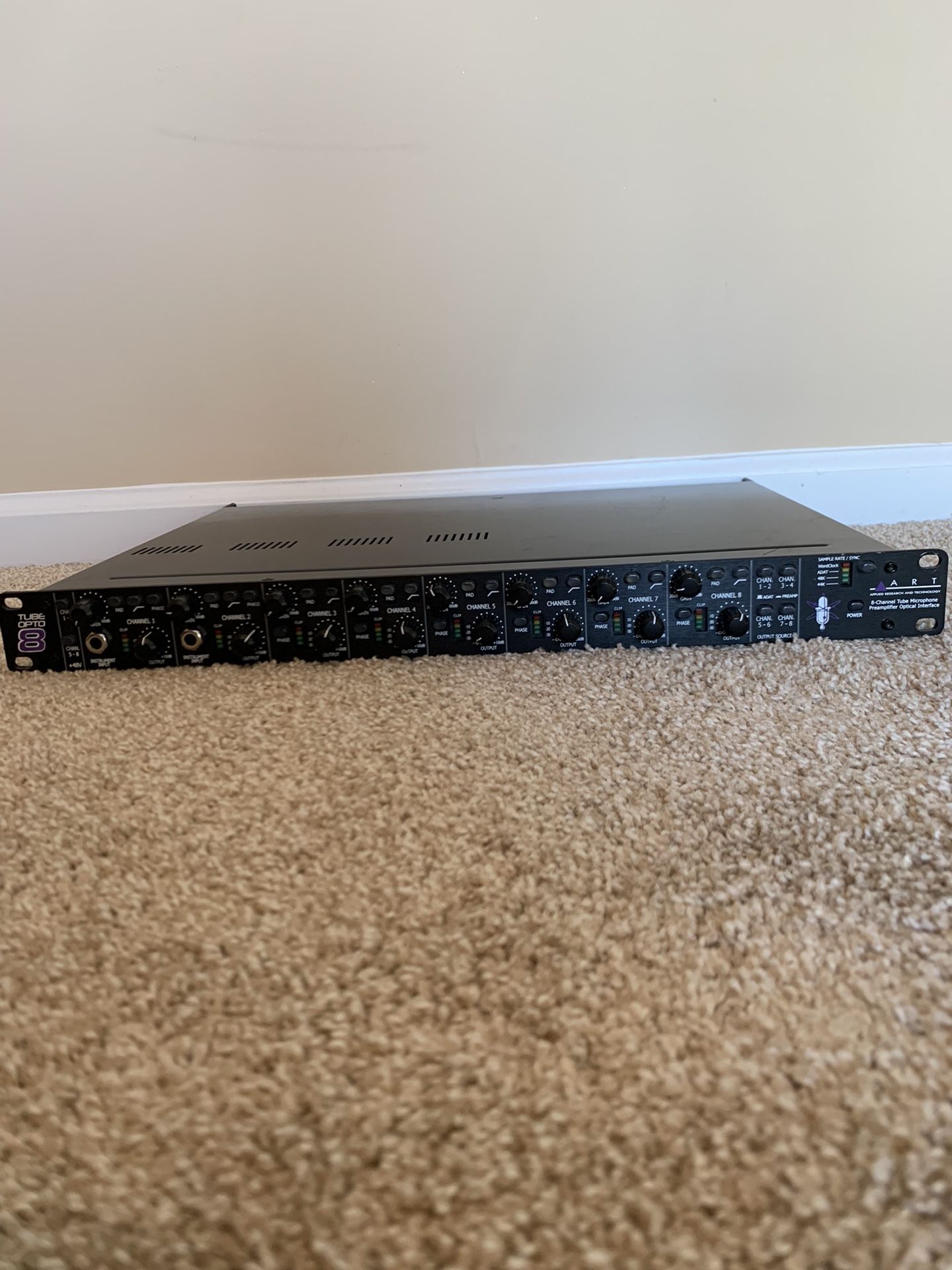 ART Opto 8 Tube Audio Interface With 8 Warm Rich Sounding Pre-Amps (im Taking OFFERS!!!)