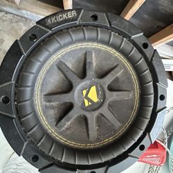 Kicker 8inch Speaker For Sell Subwoofer 