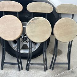 3 Small Barstools