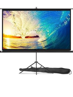 PropVue 84-Inch Projector Screen with Stand