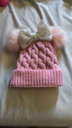 Meanie Mouse Pink Beanie