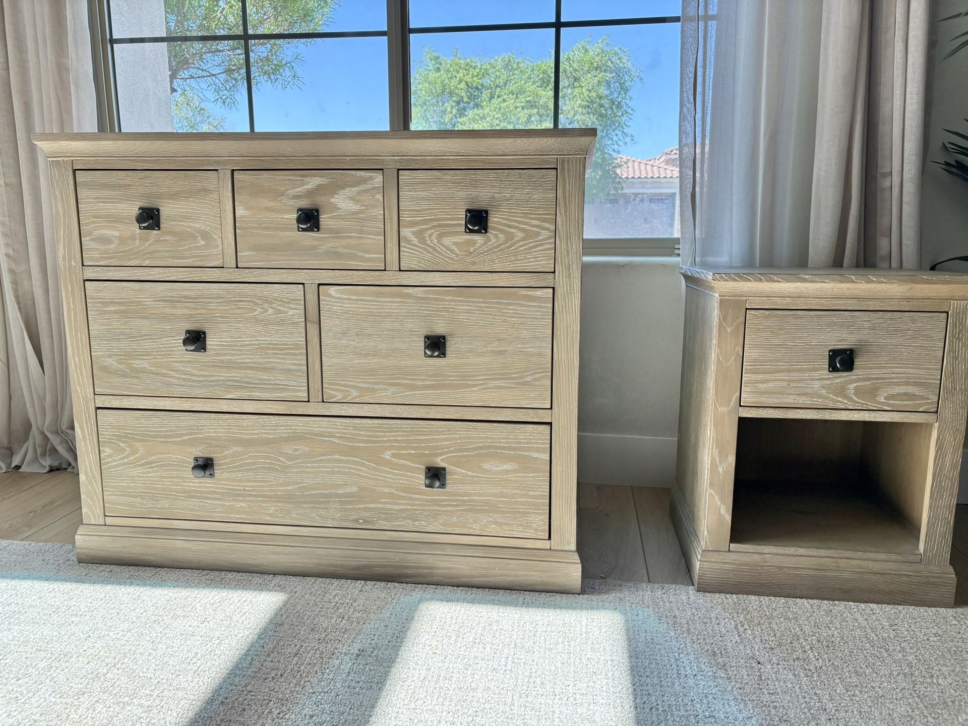 Pottery Barn Dresser And Nightstand