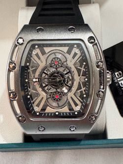 Luxury Skeleton Automatic Watch 🔥 Stylish Skeleton Automatic Watch – New 🔥