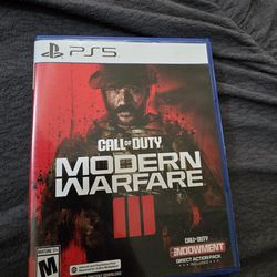 COD Modern Warfare III PS5