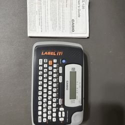 Casio Label It EZ Label Printer (KL-120)
