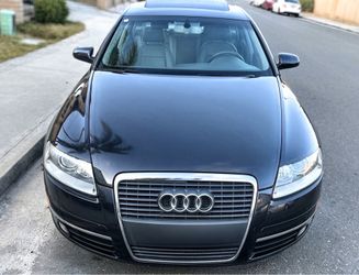 2006 Audi a6 blue four door