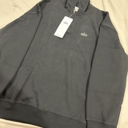 Black Alo Quarter Zip