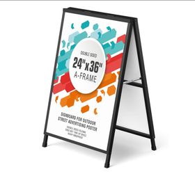 Cakokow A Frame Sign
24x36 Inch      #1429