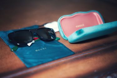 Gucci GG0341S 002 Square sunglasses in Black