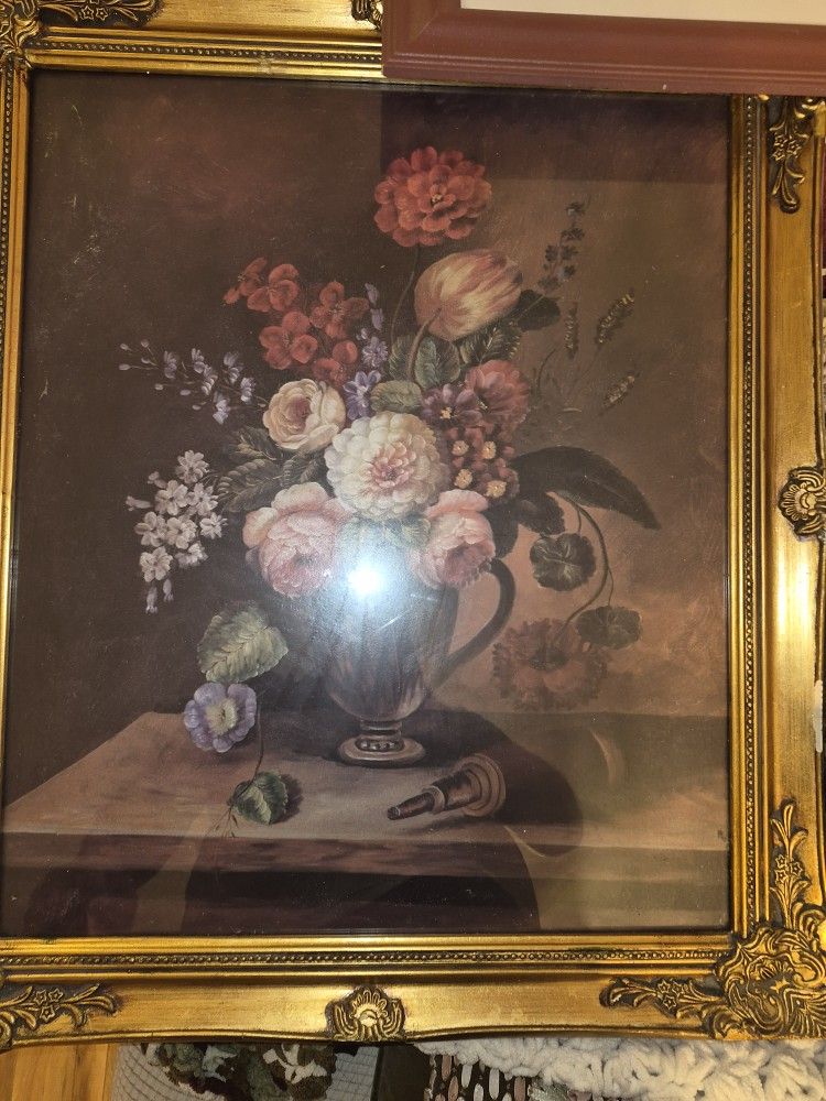 Life Of Fleurs By Vein Louis Ftamed Art