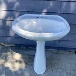 Pedestal Sink Planter