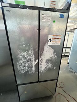 Jenn air 36”America French Door Refrigerator Stainless Steel