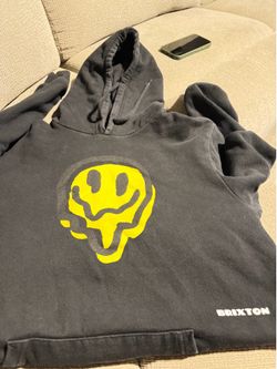 Brixton smiley hoodie size M