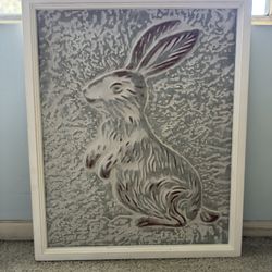 Framed Rabbit Wall Art