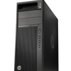 HP Z Pro Grade Tower PC Intel Quad Core 3.5 GHz 16 GB RAM 500 GB SSD Nvidia GTX 970 4 GB Graphics Wi-Fi Wireless Windows 11 Professional 