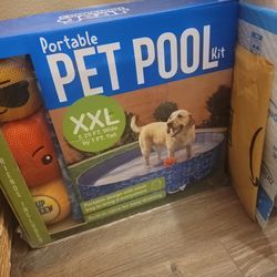 Brand New PET pool With Toys