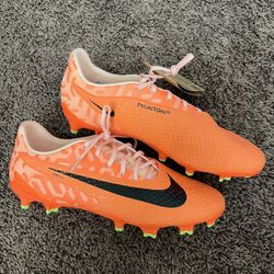 New Nike Phantom Gx II 2 Academy Fg/Wg Guava Ice Orange-Black Mens Size 8.5