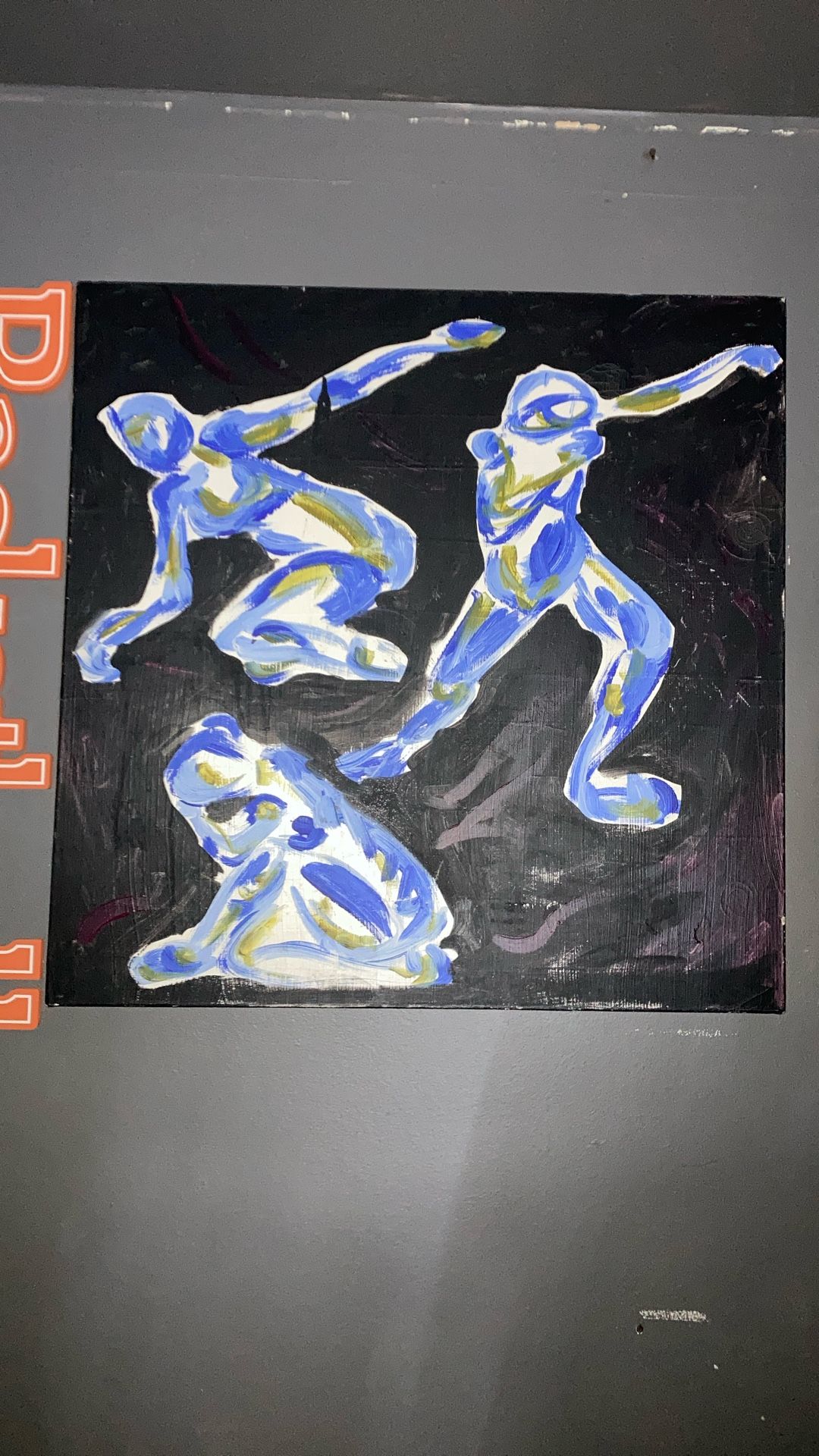 Retirement sapphire" by artist Melani Du Jardin