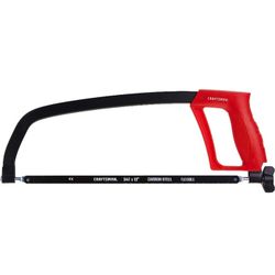 CRAFTSMAN Hand Saw, 12-Inch Hacksaw (CMHT20138),Red

