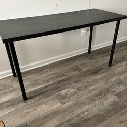 Black IKEA Desk/table