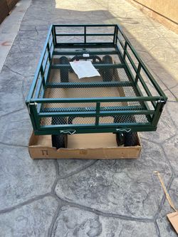Brand new steel utility wagon heavy duty size 59” long x 31” wide x 10” high asking $250 thanks