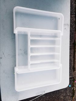 Lifetime Plastic Cutlery Drawer Organizer