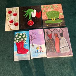 Painting On Canvas And Stretcher Frame (6)