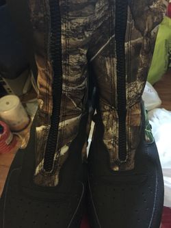 Nike Air Force One “real tree” Boots, brand new, never worn, tag on, size 9.5