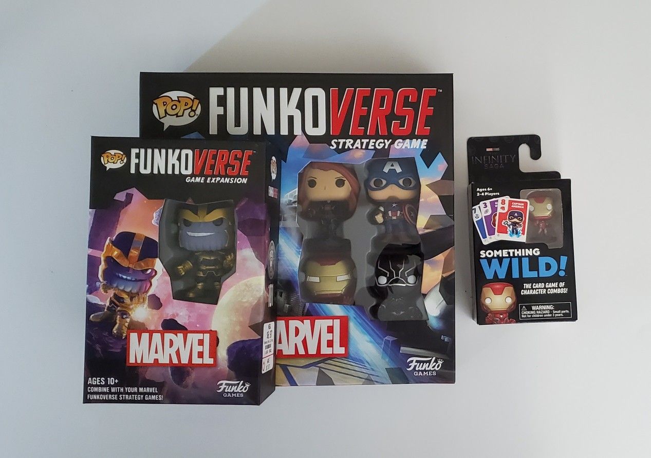 Funko Game Night!! Marvel Funkoverse and Something WILD!