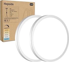 💡 LED FLUSH MOUNT CEILING LIGHTS – 2 PACK 💡