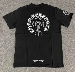 Chrome Hearts Horseshoe Cross Short Sleeve T-Shirt – Black Sizes Available Up To 3XL