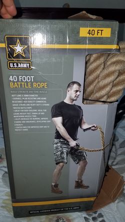 Us army battle rope new arrivals