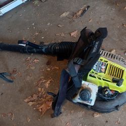 Ryobi backpack blower 