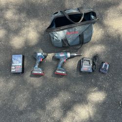 Bosch 18v Impact And Drill 