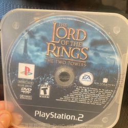 Lord of The Rings PS2 Game
