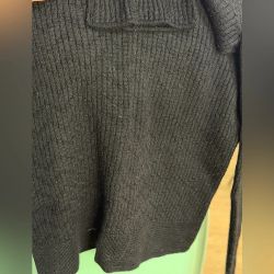 M by Missoni Black Turtleneck Sweater, XS