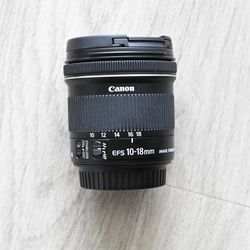Canon 10-18mm EF-S IS STM Lens – Excellent Condition