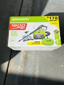 Greenworks electric pressure washer NIB
