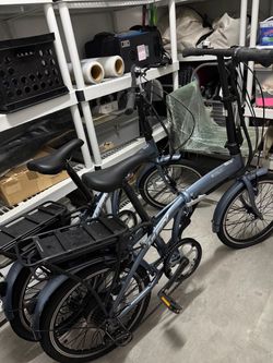Pair of Oslo Folding Bikes