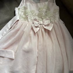 4T Girls Pink Blush Dress 
