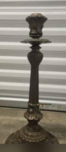 Antique Wrought Iron Candelabra