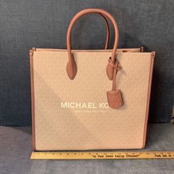 Michael Kors Large Pink Tote