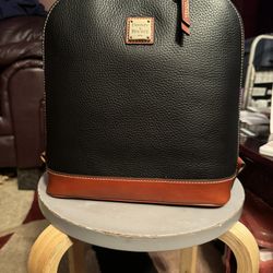 Dooney & Bourke Black Backpack