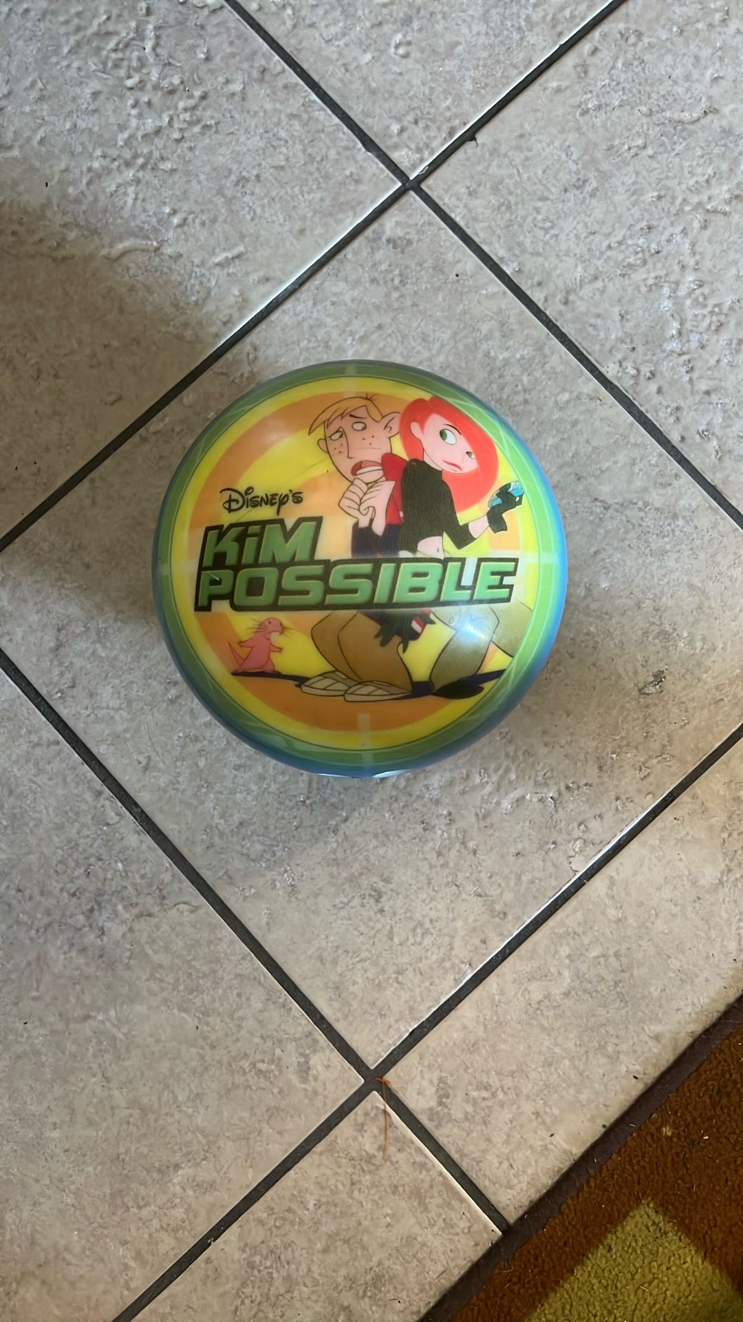 Kim Possible VIZ A BALL (Bowling Ball) 12 pounds