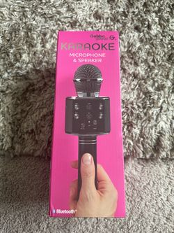 Karaoke Microphone & Speaker